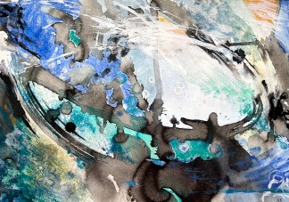 Original coastal painting by Kate Kelly who loves to capture Pembrokeshire in paint